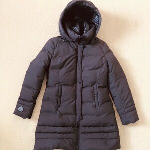 Soia & Kyo Dark Gray Down Coat (broken zipper)